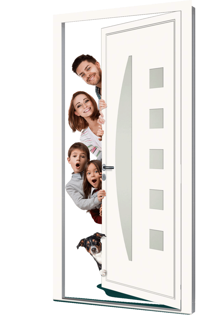 porte entrée pvc